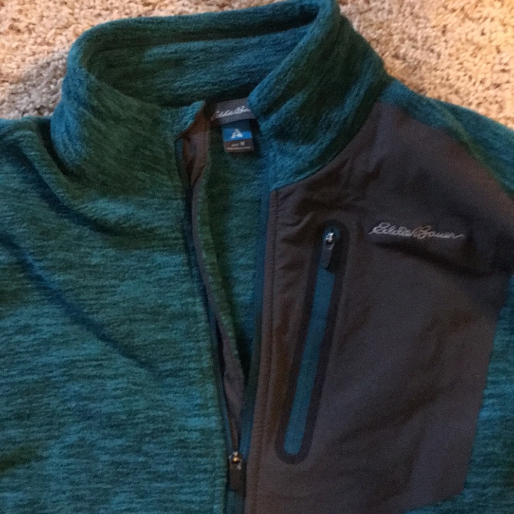 Eddie Bauer, Mens size medium, quarter zip fleece